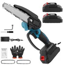 OWJHE 6 Pollici Brushless Sega Elettrica Cordless Oliatore Palmare Giardino Cottura del Legno Loging Motosega Strumento di Potere Per Makita Batteria
