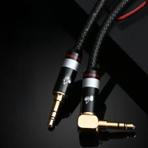 HIFI 3.5 AUX  cable silver-plated  AUX car oxygen-free copper mobile phone audio male-to-male connection audio cable aux cable