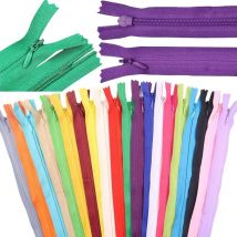 10PCS Mix Nylon Invisible Zipper Sewing Zip Garment Zippers for DIY Tailor Sewing Accessories Bags Zip 28/35/40/45/50/55/60cm