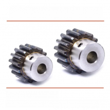 1PCS 1.5M 12T-28T Spur Gear Pinion Bore 6/8/10/12/14/15/16mm Model 1.5 Motor Gear With Step OD 21mm-45mm Carbon Steel