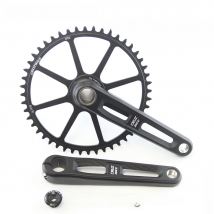 CRUZbike Folding Bike Crankset Ultralight 155/160/165/170/175mm Hollow Tech Crank Aluminum Alloy Bicycle Parts Accessories
