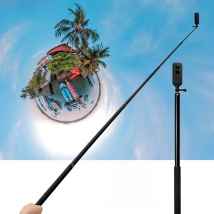 2M Aluminum Alloy Monopod Selfie Stick For Insta360 One X/X2 /DJI OSMO Pocket GoPro MAX Hero 9 8 SJCAM Camera Phone Accessories