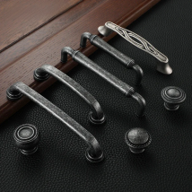 YUTOKO Retro Kitchen Cabinet Door Handles Vintage Handle Knobs Furniture Hardware Cupboard Antique Handles Cupboard Pulls 610