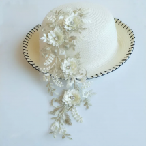 1PCS Lace Collar Sewing Craft Supplies Neckline applications DIY Wedding Dress Making material Clothing design decor Applique