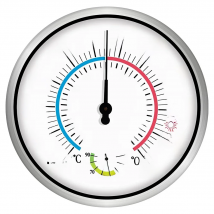 30CM Large Outdoor Thermometer with Large Numbers Indoor Home Decorative Wall Thermometer Hygrometer Garden Weather Station