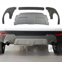 Rear Bumper Insert Exhaust Tube Cover For Range Rover Evogue Prestige 2010 2011 2012 2013 2014 15 16 17 18 L538 Car Accessories