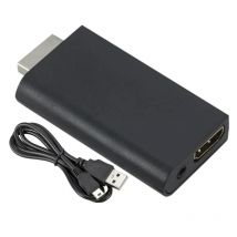 PS2 to HDMI-compatible Full 1080P Audio Video Converter Adapter 480i/480p/576i with 3.5mm Audio Output for All PS2 Display Modes