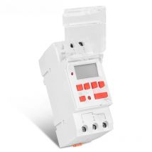 SINOTIMER 30A Load 220V 230V AC Programmable Weekly Digital TIMER SWITCH Relay Control Time 7 Days Auto ON OFF Din Rail Mounted