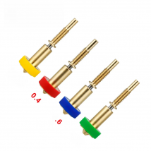 Clone Nozzle All-in-one Bimetal Nozzles 0.25/0.4/0.6/0.8mm Heatbreak Brass Titanium For Hotend Extruder