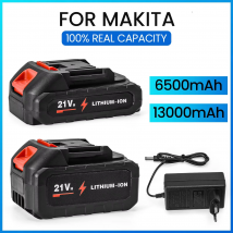 13000mAh per Makita Sostituzione agli ioni di litio Compatibile Makita BL1860B BL1860 BL1850 Batteria ricaricabile per elettroutensili