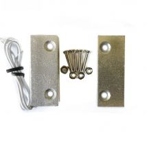 Waterproof Aluminum Alloy Wired Door Window Sensor Magnetic Switch Sensor for Alarm System