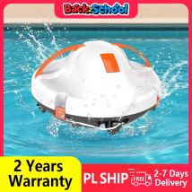 Robot aspirador de piscina inalámbrico automático IPX8, resistente al agua, 5200mAh, motores duales, autosoporte de 120 minutos de tiempo de funcionamiento