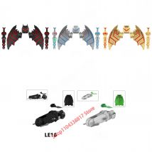 LE13 LE17 Anime Movies Cartoon Heroes Toy Bricks Dolls Hell White Knights Building Blocks Assembling Toys Model Gifts