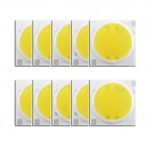 10pcs a lot Ceramics Base LED COB Chip 12w 15w 20w 30w 50w AC220V 3w 5w 7w 9w LED Diode For Spotlight Downlight DIY Repair Parts