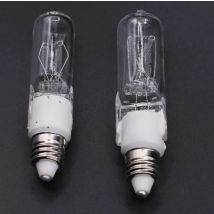 10pcs 220V 50w 45w 75w 100w 150W 250w E11 frosted screw special quartz crystal lamp Photo bulb modeling  photo studio flash jcd
