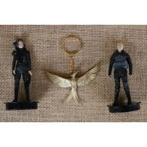 3pcs 7-8cm Cartoon The Hunger Games: Mocking jay Action Figures Doll hard PVC collection toy