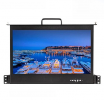 SEETEC 17.3 Inch 1RU Pull Out Rack Mount Monito-r Full HD 1920x1080 SC173-HD-56 for Broadcast Director Monitor