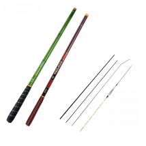Goture Ultralight Super Hard Rod 7.2m-3.0m Stream Hand Pole Carbon Fiber Telescopic Carp Fishing Rods With Line and Top Tip