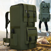 120L Men Hiking Bag Camping Backpack Large Outdoor Climbing Trekking Travel Tactical Bags Luggage Bag Shoulder