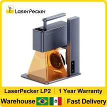 Laserpecker LP2 Mini incisore laser portatile Strumento per la lavorazione del legno portatile Artigianato fai-da-te potente laser Bluetooth 5.0 ad alta velocità