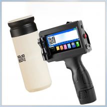DCODE 1750PLUS 12.7/25.4mm Portable Handheld Inkjet Printer Text QR Barcode Label Printer Batch Number Logo Date Coding Machine
