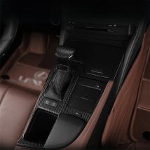 Suitable for ES200 ES260 Interior Stickers, Carbon Fiber Modified Film for Central Control Gear Shift for LEXUS ES300 2018-2020