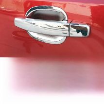 For Vauxhall Opel Astra 2004-2014 Corsa Zafira Insignia Antara Car Styling Chrome Side Door Handle Covers Trim + Door Bowl Cover