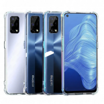 Silicone UltraThin Clear Soft Cover for Oppo Realme 7 5G TPU Back Phone Case on Realme 75G Realme7 5g RMX2111 6.5" Cases Covers