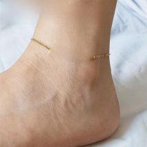 eManco Customized Name Anklet for Women Gold Color Personalized Letter  Stainless Steel Jewelry Gift Support Dropshipping