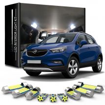 AENVTOL Canbus For Opel MOKKA X 2012 2013 2014 2015 2016 2017 2018 2019 Car Accessories Interior Lamp LED Auto Dome Trunk Light