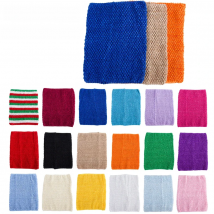 1pc Crochet tube top tutu top 12inch Large size crochet headband girls pettiskirt tutu tops free shipping