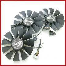 New PLD09210S12HH PLD09210S12M 87mm VGA Cooling Fan For ASUS RX 580 / RX590 ROG STRIX GAMING TOP Graphics Card Fan