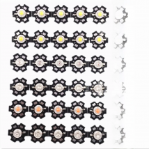 Hot 40pcs/50pcs/100pcs 1W 3W High Power warm white/cool white /natural white/red/green/Blue/Royal blue LED with 20mm star pcb