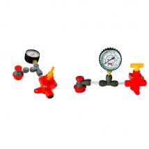 KegLand BlowTie Diaphragm Spunding Valve Kit ( 0-15psi /0-40psi) Beer Home Brewing Gauge