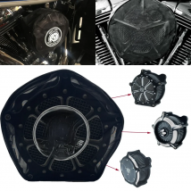 RSD Black Waterproof Rain Sock For Harley Touring Sportster 1200 Softail Dyna Road King Electra Glide For Air Filter Cleaner Kit
