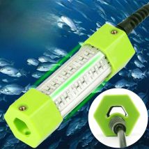 100W 150W DC 12V Green White Squid IP68 High Power Fish Attractant Bait Lure Night Submersible Underwater LED Fishing Light