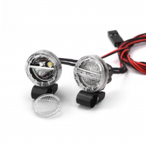 GRC 16mm Led light spotlight Headlight searchlight #GRC-Mask For Traxxas TRX4 SCX10 D90 AT4 Slash Summit Tamiya WLP D12 #G157EA