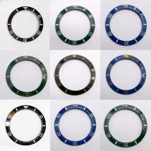 40mm Watch Ring Ceramic Bezel Insert for 43mm Sub Watch Case Accessories Inner diameter 31.6mm