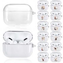 Silicone Cover Case for Apple Airpods Pro 3/AirPods (3rd Generation) 2021 Sticker Bluetooth Silicone Protective Case Skin