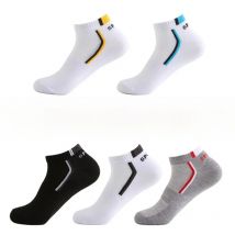 5pairs High Quality Mesh Men's Cotton Socks Ankle Sports Running Low-cut   Athletic Sock Dryness Moisture Wicking Big Size 6-13