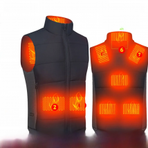 Heating Vest Men Jacket Women Clothing USB Electric Thermal Hiking Waistcoat Warm Outdoor Infrared Heated Mens Jacket Camping