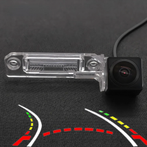 AHD Fisheye 12LED Dynamic Trajectory Car Rear View Camera For VW Caddy Jetta Touran Sagitar Golf Passat B5 CC T5 Multivan