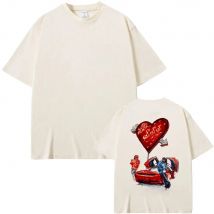 2025 New Drake & PARTYNEXTDOOR SSS4U Some Sexy Songs 4 U New Album Graphic T-shirt Men Women Hip Hop Fashion Oversized T Shirts