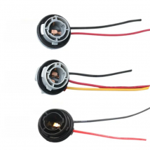 2X 1156 BA15S BAU15S 1157 BAY15D Lamp Holder Bulbs PY21W P21W Adapter Base Socket Connector For Turn Signal Headlight Light