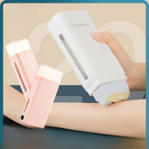 Foreverlily Wax Heater Handheld Cartridge Wax Heating Roller for Leg Armpit Body Hair Removal Machine Waxing Epilator