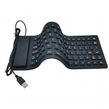 New Silicone Flexible 85 Keys Mini USB portable Waterproof Keyboard For PC/Laptop