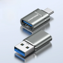 Rocoren USB Type C OTG Adapter USB C Male to USB 3.0 Female Cable Converters For Macbook Samsung S22 S20 Xiaomi 5Gbps Type-c OTG