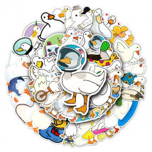 10/30/50PCS Mixed Cartoon Cute Duck Stickers Animals DIY Helmet Skateboard Laptop Motorcycle Graffiti Sticker Decals Kids Toy F5
