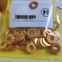 ALYTEST 100PCS Copper Washer / Diesel Common Rail Injector Gaskets 2.5 CRDi F00VC17504 338134A000  Seal