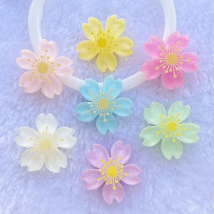 10pcs New Cute resin Mini Mixed flowers flat back Cabochon Scrapbook Kawaii DIY Embellishments Accessories E35